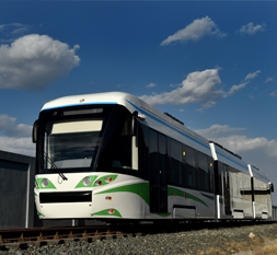 Fuel CellSuper Capacitor Hybrid Power 100% Low Floor Light Rail Vehicle