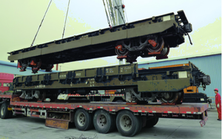 Mozambique Rail Flat Wagon