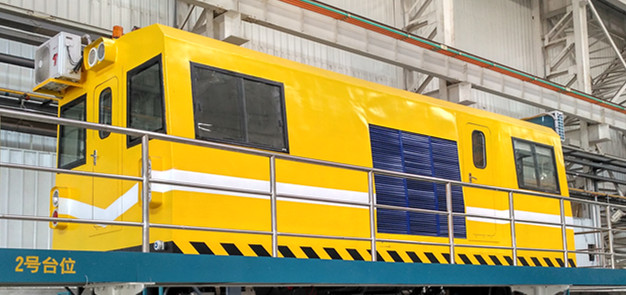 KZ-II Straddle Monorail Working Vehicle