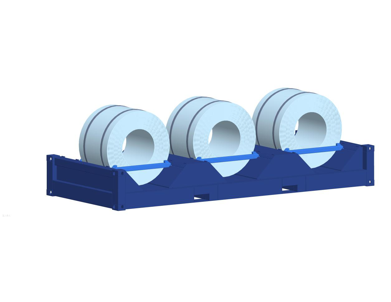 Coiled Steel Multimodal Transport Platform