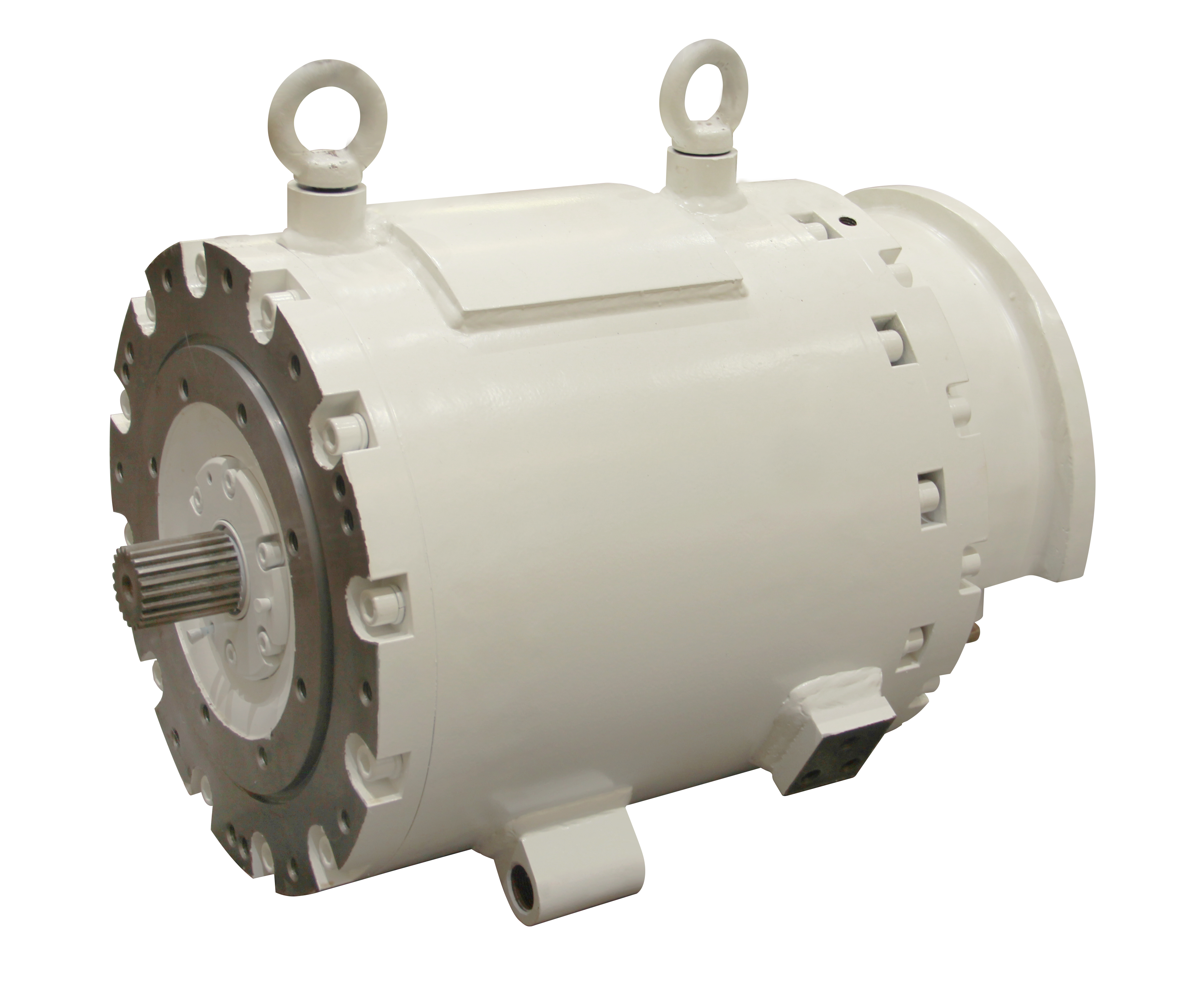 rubber wheel permanent magnet synchronous motor