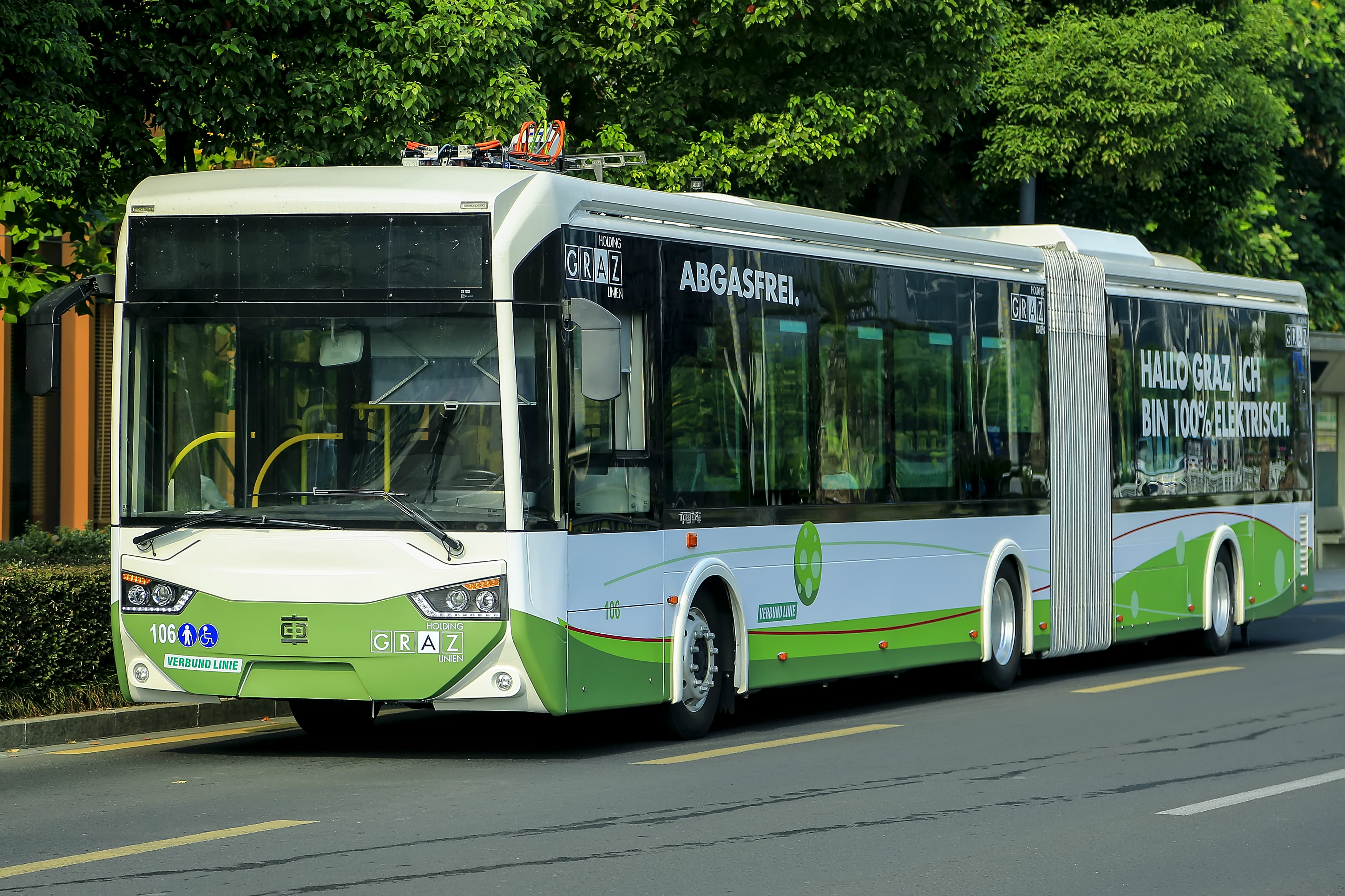 18米超级电容+纯电动城市客车