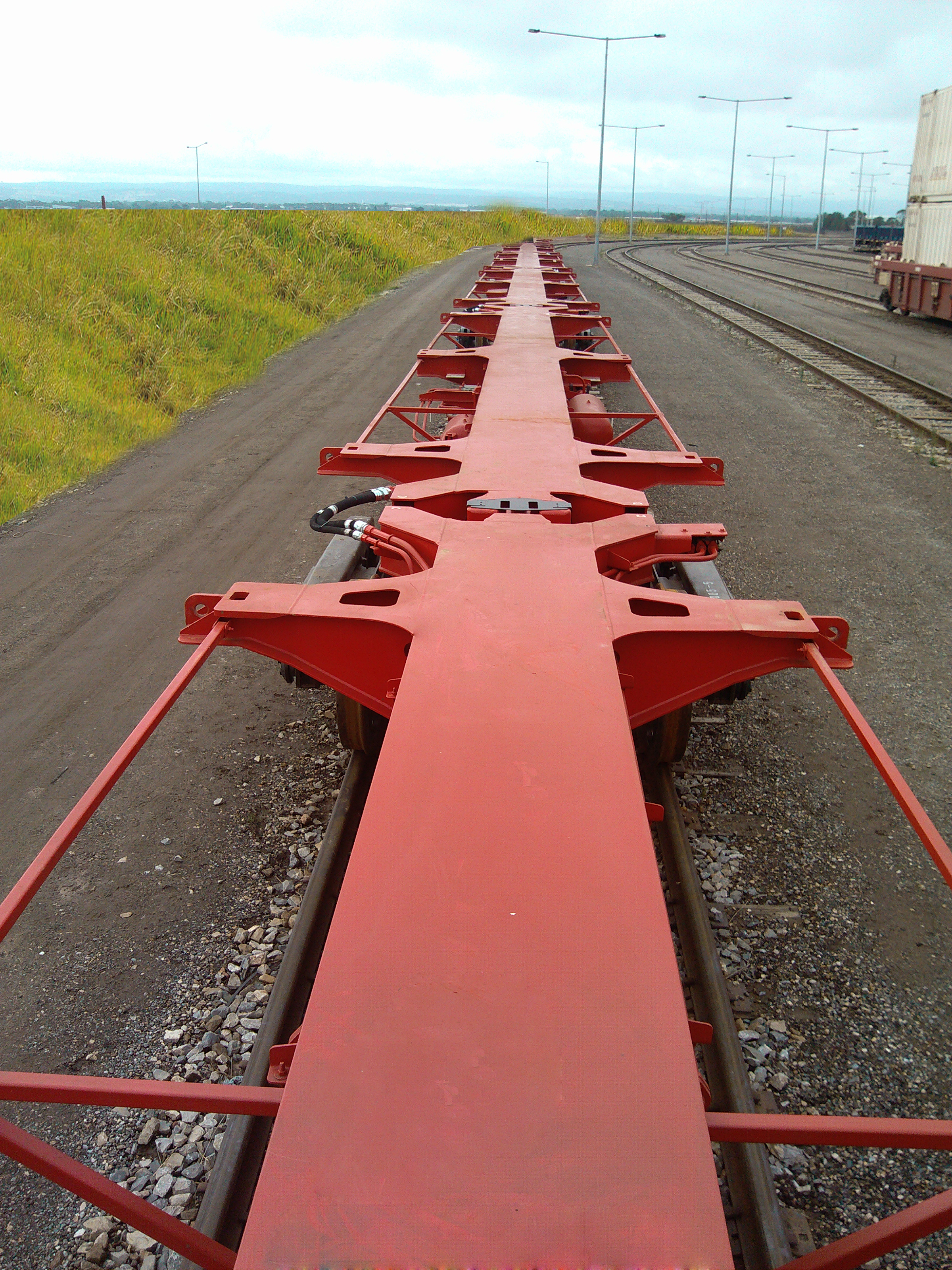 N5GJ-AUS型5单元关节式集装箱平车