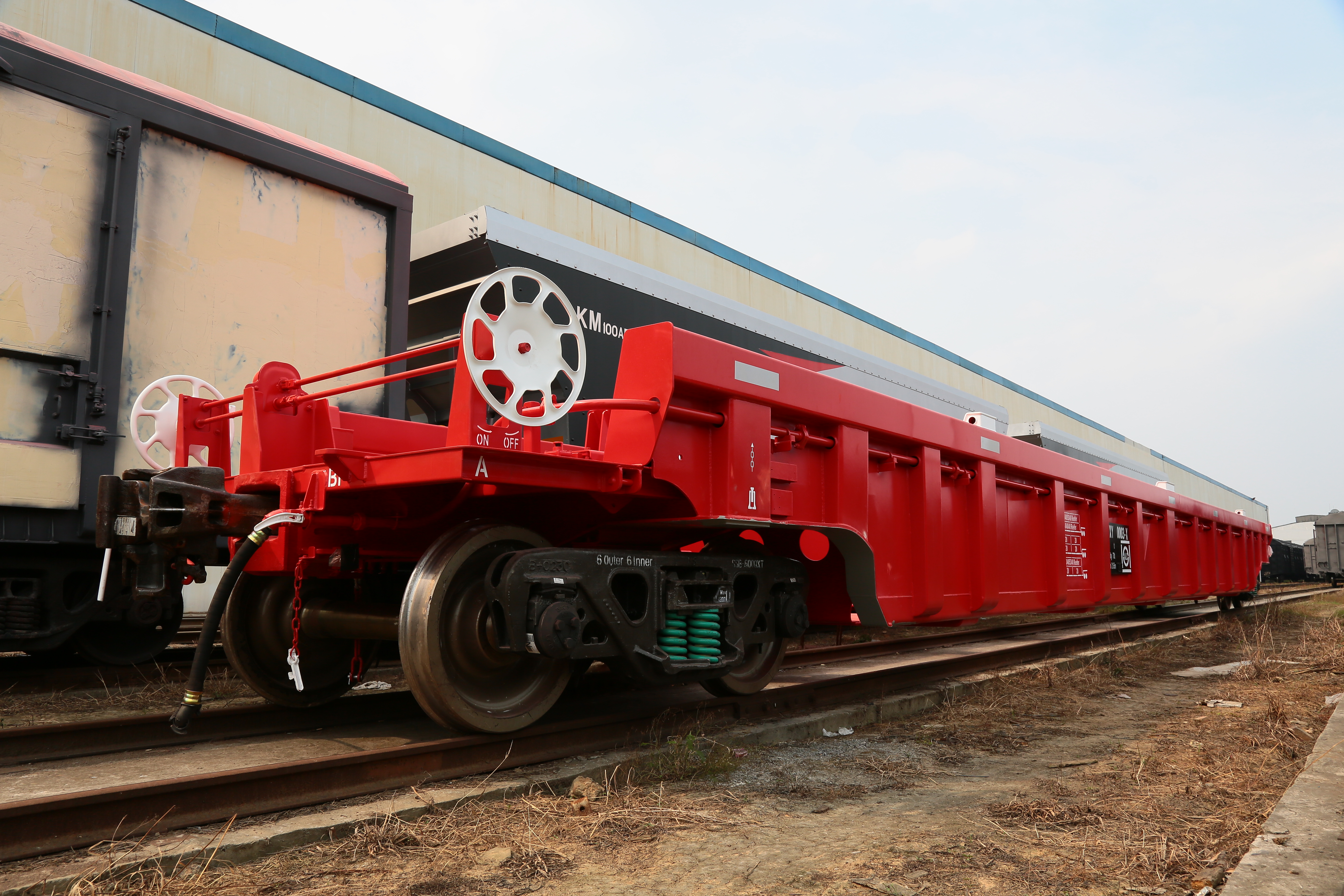 N78-AUS型凹底双层集装箱平车