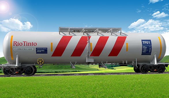 32.5t Axle Load Diesel Fuel Tank Car