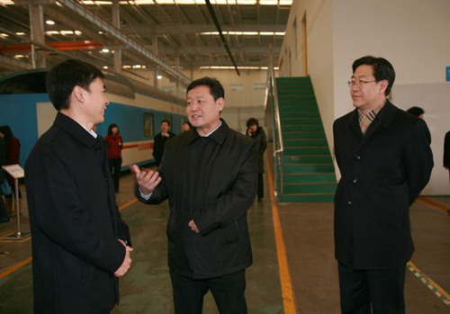 省委常委、市委书记孙瑞彬国祥调研