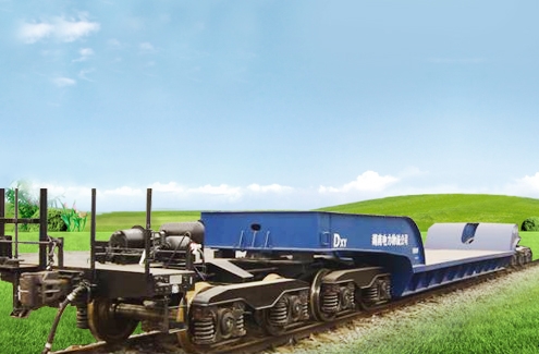 D15B 150t Depressed Center Flat Car