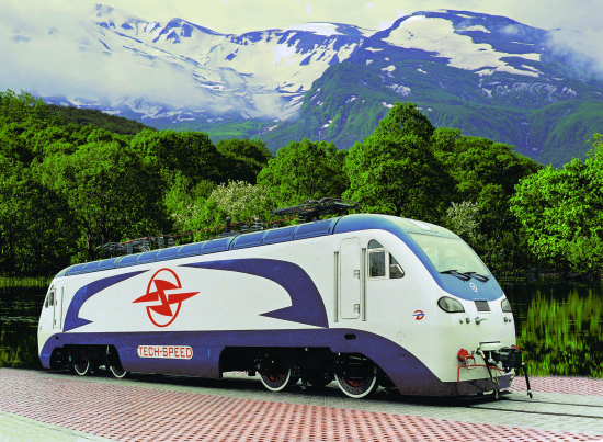 “天梭”号交流传动客运电力机车