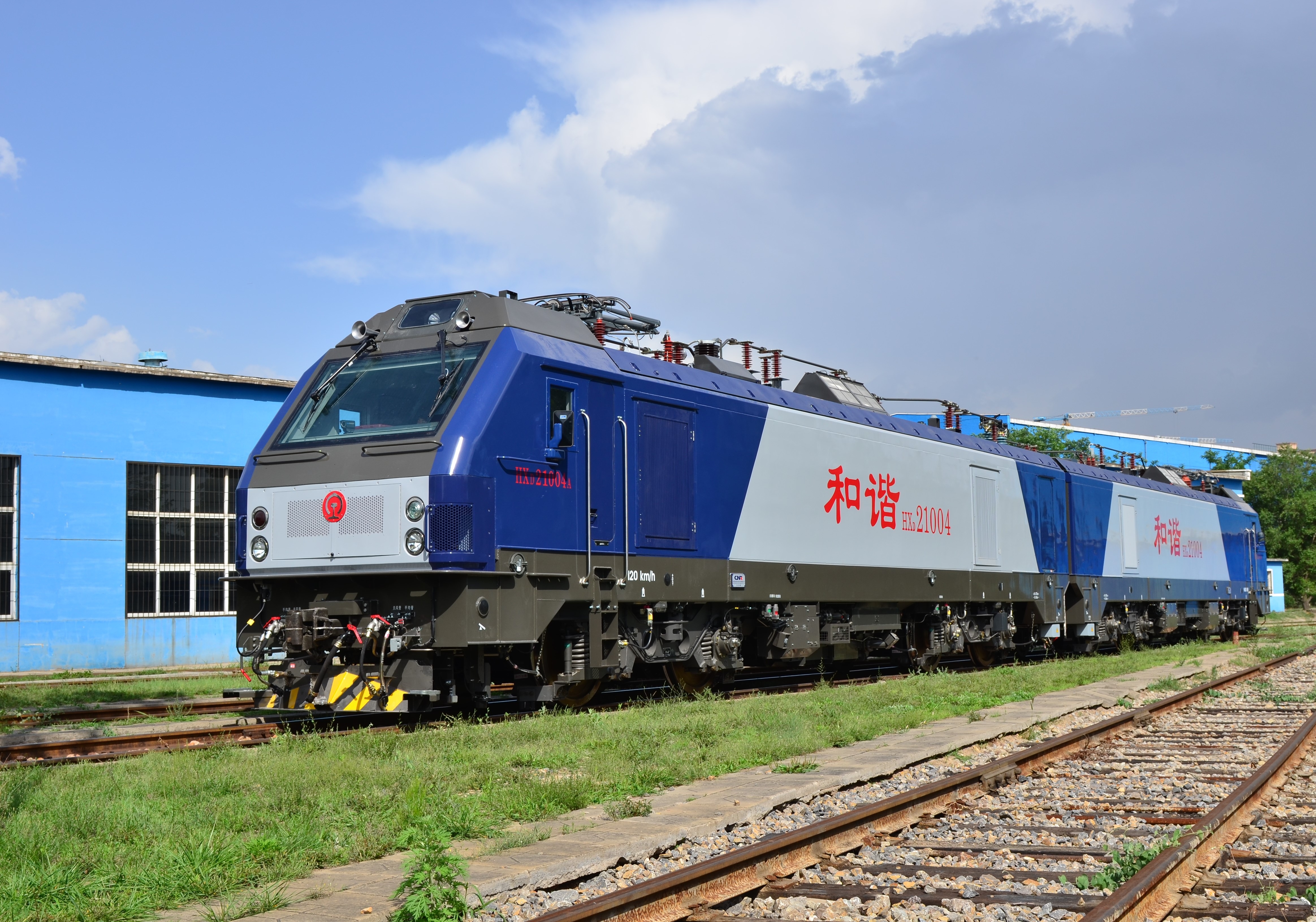 深度国产化和谐2型电力机车