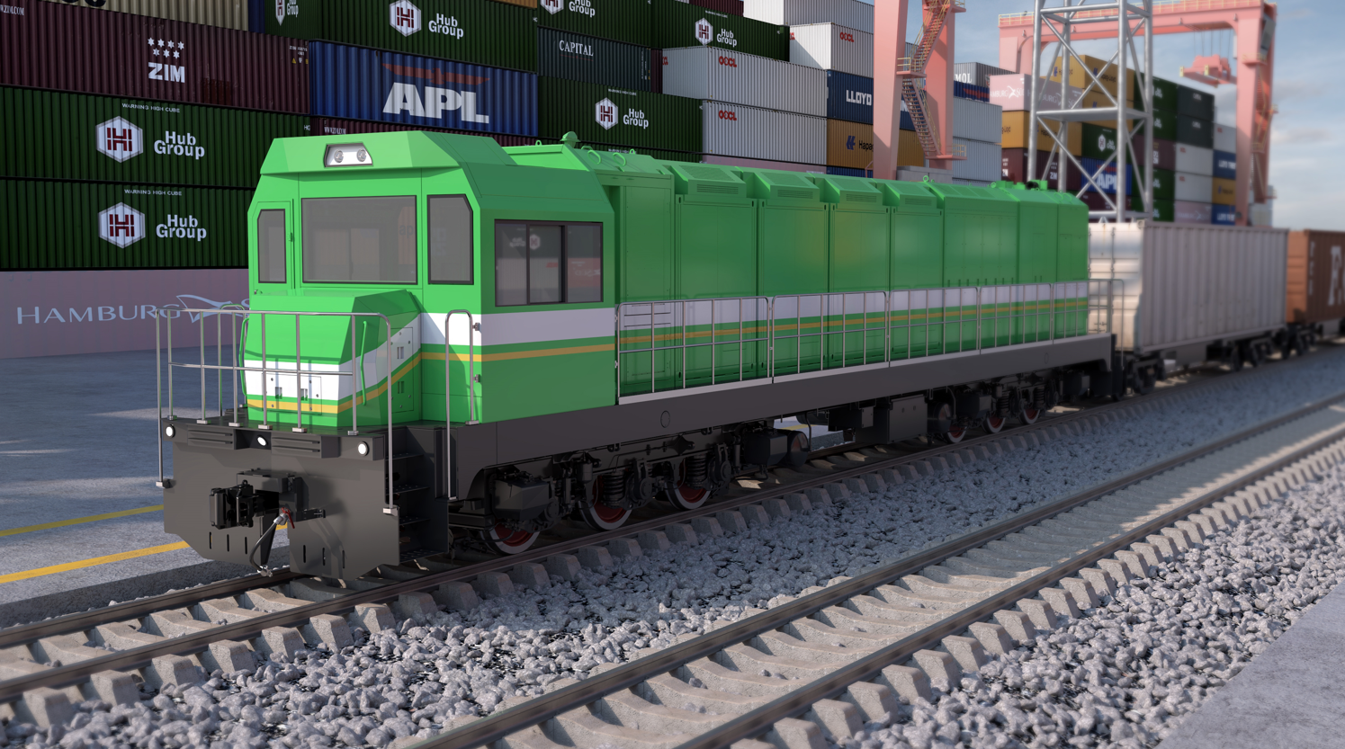 充换电一体型大功率新能源机车