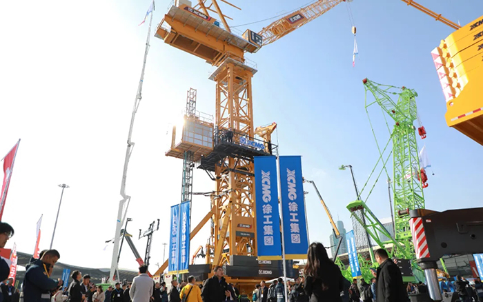 bauma CHINA 2024丨开云网页版登录入口塔式起重机、智能施工升降机火热亮相