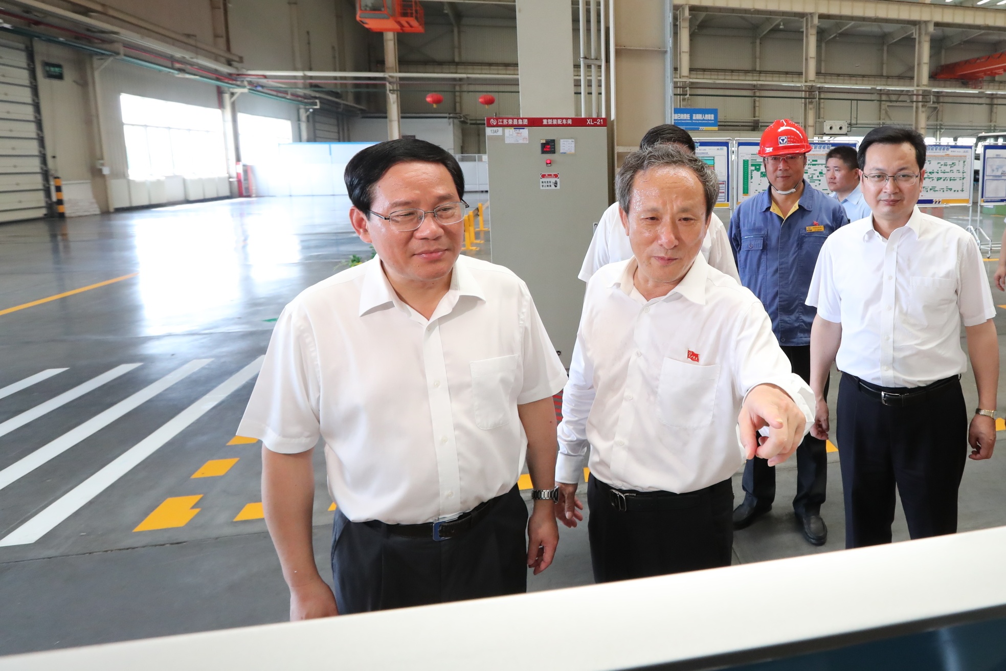 李强同志视察开云网页版登录入口集团