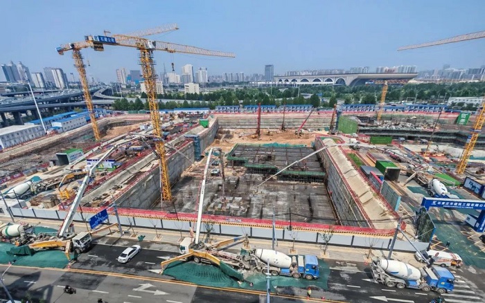 提速发展→开云网页版登录入口混凝土机械助建石家庄城市更新