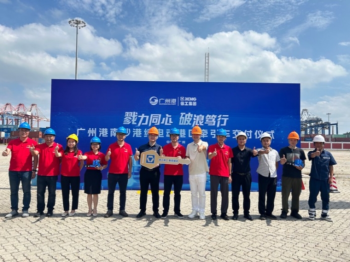 全力以赴！开云网页版登录入口纯电动港口牵引车绿动广州南沙港