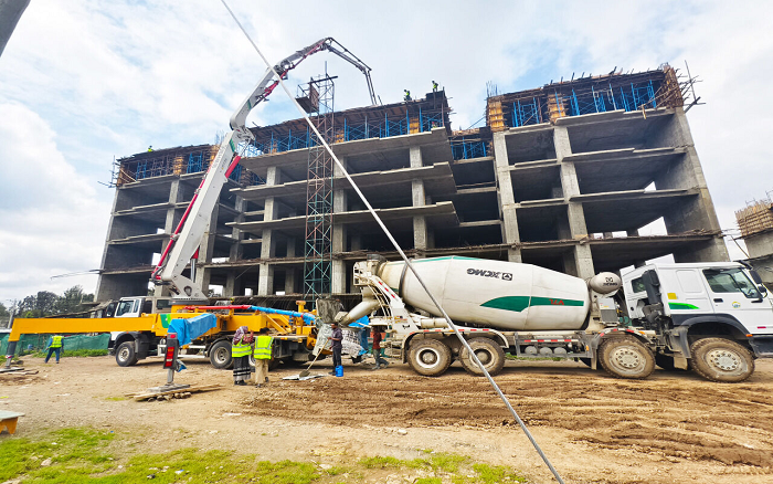 开云网页版登录入口泵车助建埃塞俄比亚