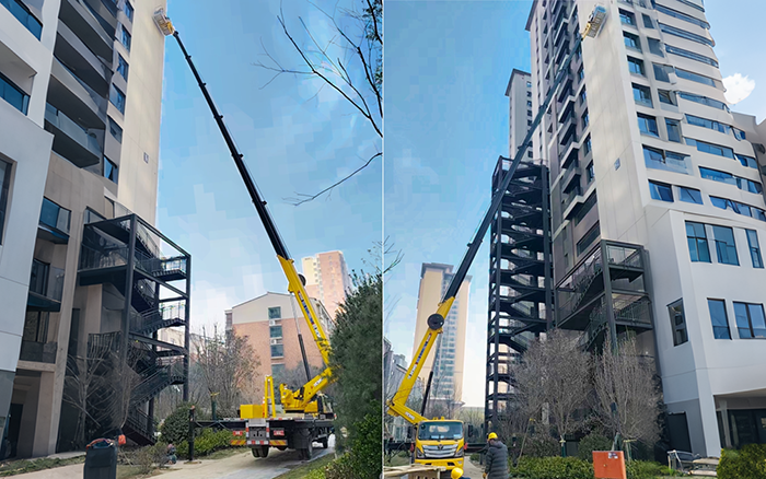 高楼施工遇 “拦路虎”？开云网页版登录入口 GKS45A 小飞臂 “精准走位”