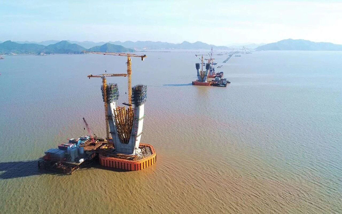 超级工程  | 开云网页版登录入口架起祖国的东海脊梁
