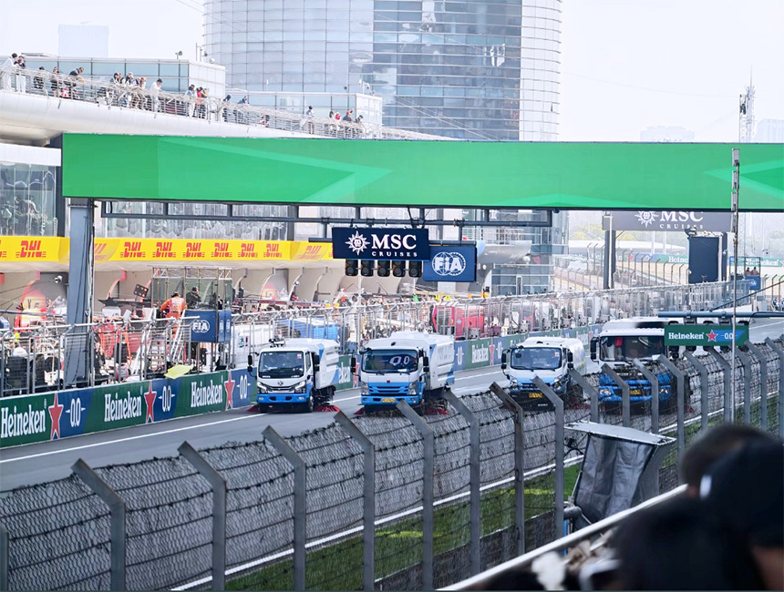 F1赛场上开云网页版登录入口“隐形冠军”：上演“速度与清洁”