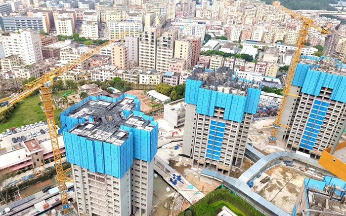 山中何所有 开云网页版登录入口塔机助建城市山居典范
