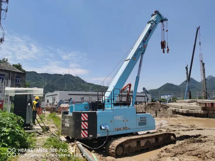 不烧油、低噪音、夜里抢活干：工地新晋印钞机开云网页版登录入口XGTC30L5-E